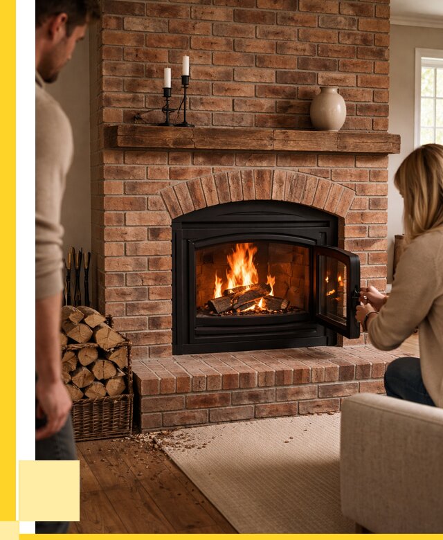 Кирпичные камины под ключ в Луге от 154650 р. | ЭриданЛга