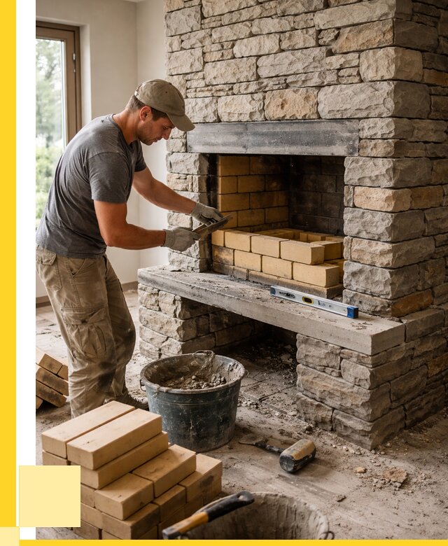 Кладка каминов и камина в Луге от 25775 р. ЭриданЛга