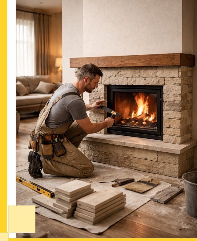 Строительство каминов в Луге от 154650 р., ЭриданЛга - под ключ