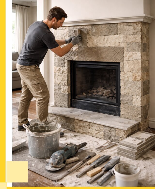 Ремонт каминов и печей в Луге от 15465 р. | ЭриданЛга