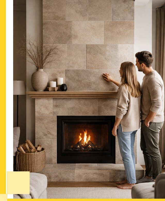 Облицовка каминов керамогранитом в Луге от 4640 р. | ЭриданЛга