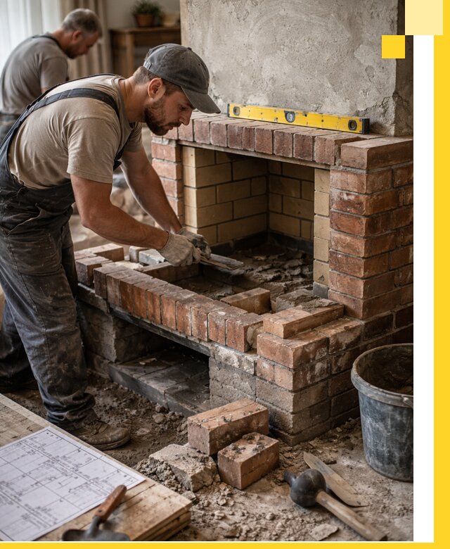 Изготовление и установка каминопечей под ключ в Луге