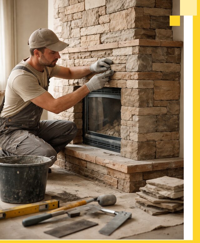 Проектирование и установка печей-каминов под ключ в Луге