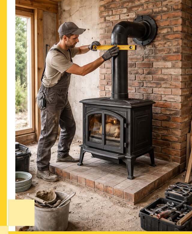 Монтаж печей установка банной печи в Луге от 15465 р. | ЭриданЛга