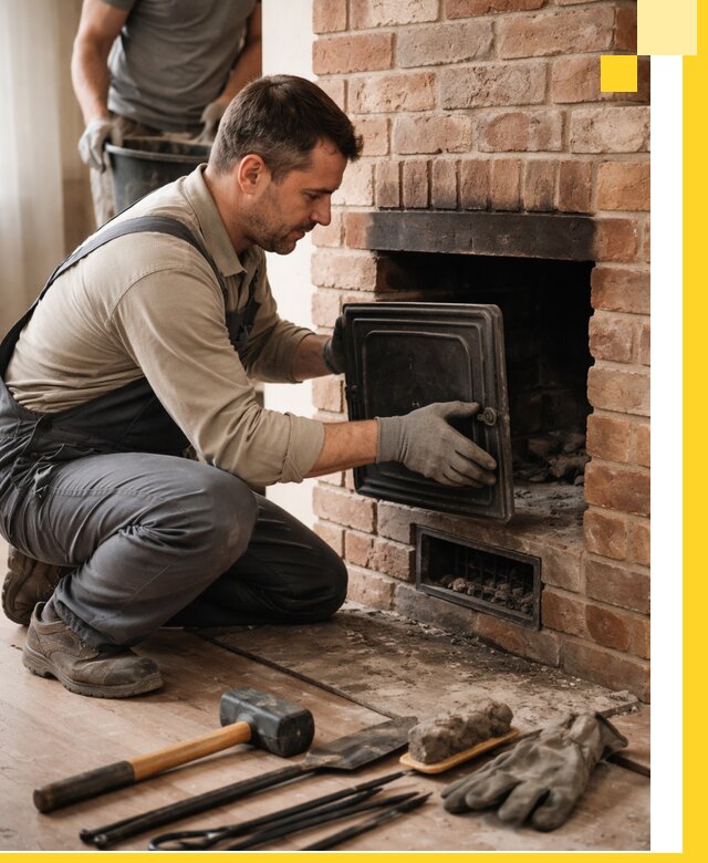 Ремонт печей в Луге с гарантией качества и безопасности