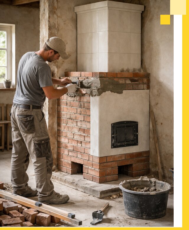 Изготовление и установка печей-голландок под ключ в Луге