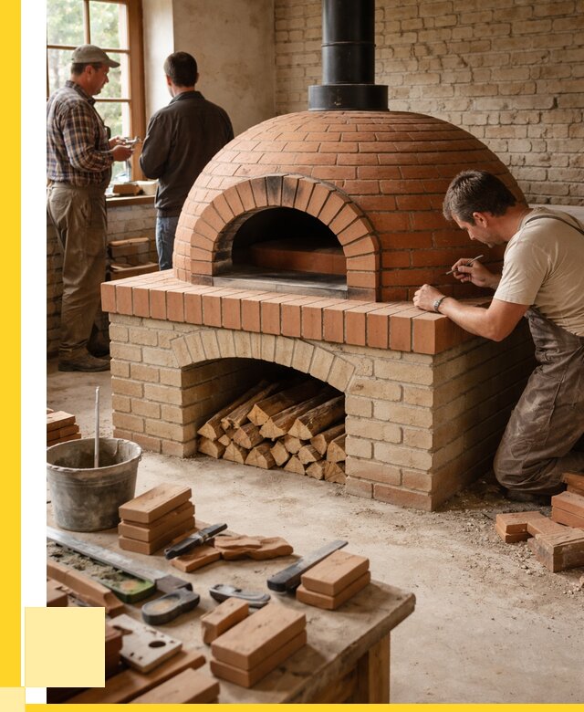 Помпейская печь дровяная для пиццы в Луге | ЭриданЛга от 206200 р.