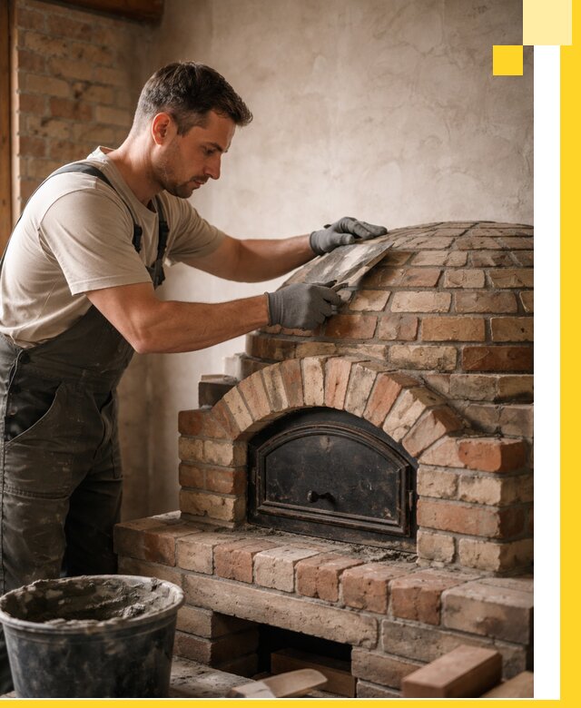 Изготовление и монтаж помпейских печей на заказ в Луге