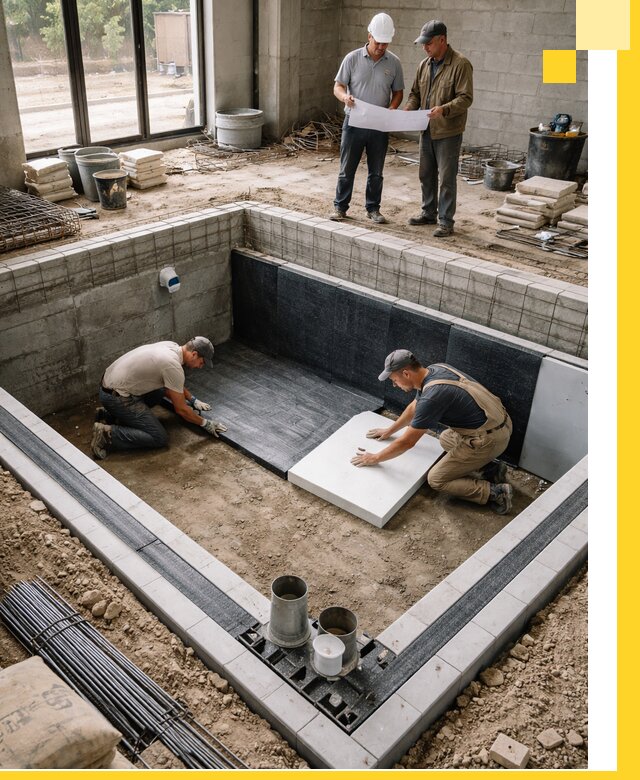 Проекты частных и общественных бассейнов под ключ в Луге