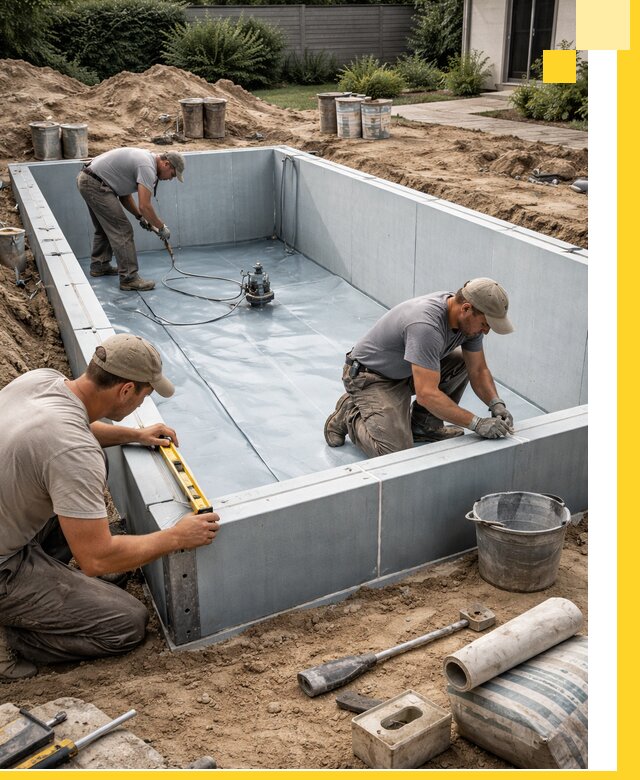 Профессиональный монтаж бассейнов под ключ в Луге с гарантией