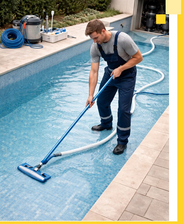 Профессиональная чистка бассейнов и фильтров в Луге под ключ