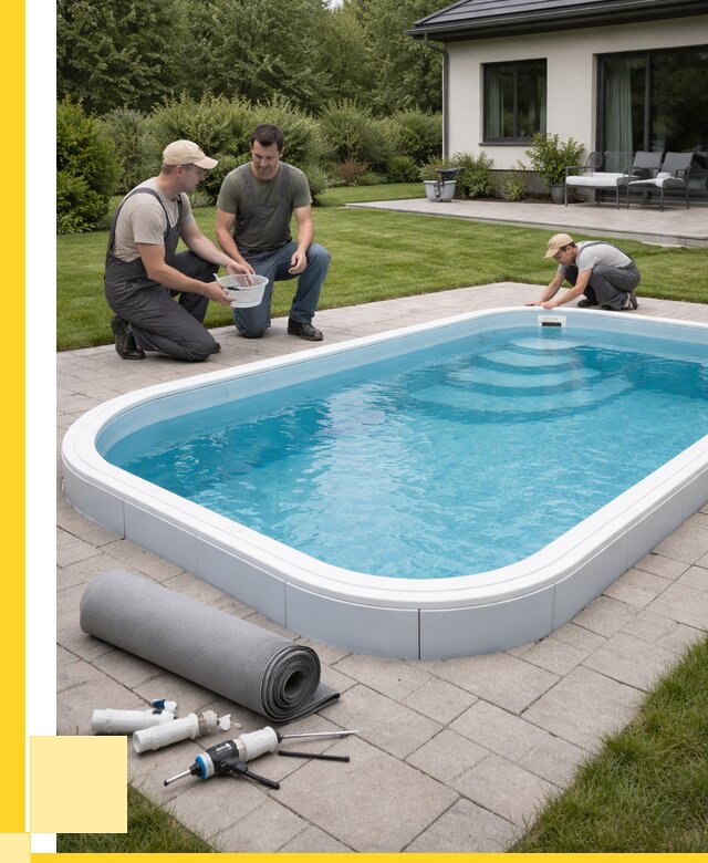 Пластиковый бассейн купить в Луге от 257750 р., ЭриданЛга