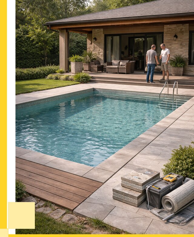 Стационарные бассейны под ключ в Луге от 876350 р. | ЭриданЛга