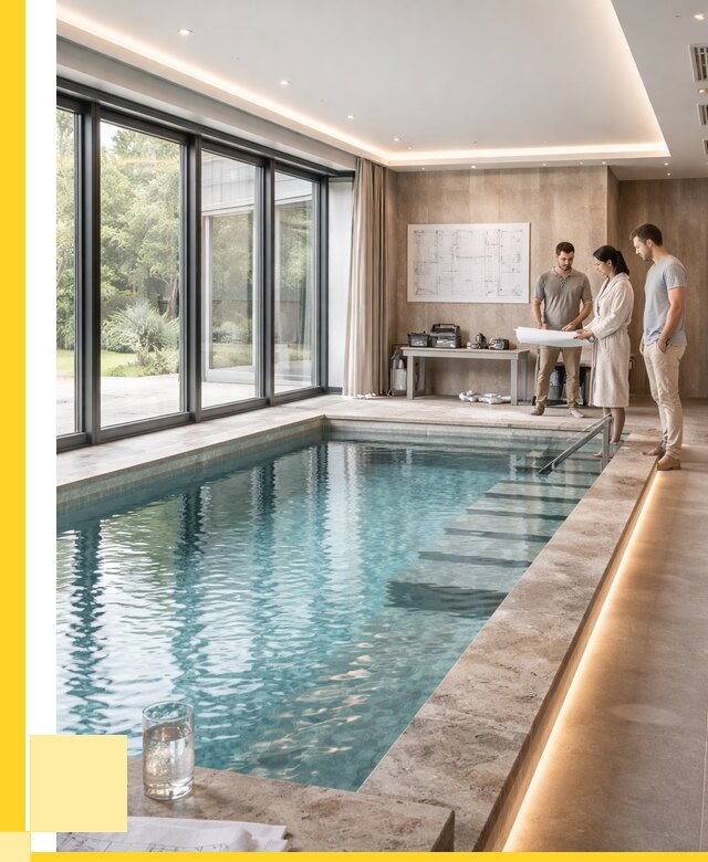 Закрытые бассейны под ключ в Луге от 2577500 р. | ЭриданЛга