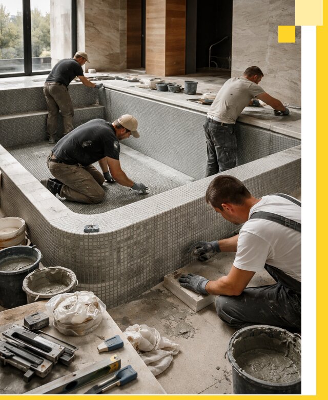 Строительство и установка СПА бассейнов под ключ в Луге