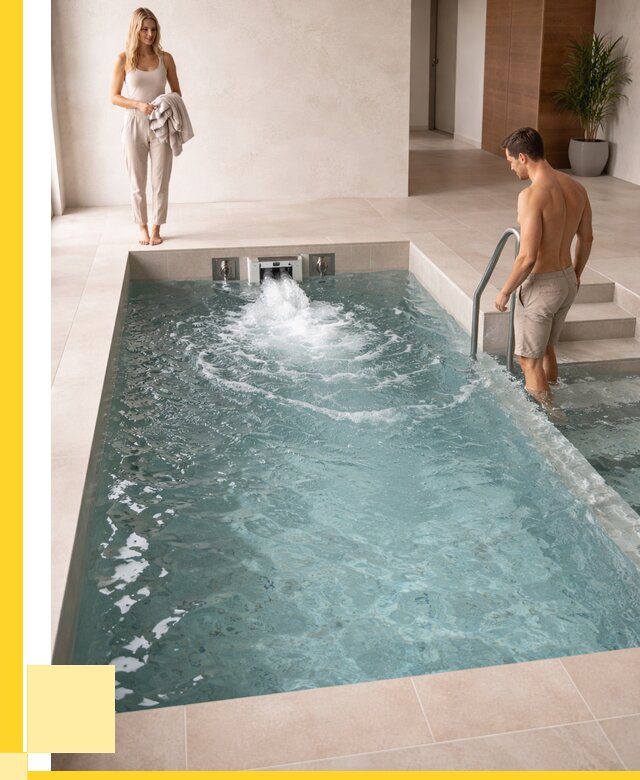 Бассейн с противотоком в Луге от 257750 р. | ЭриданЛга