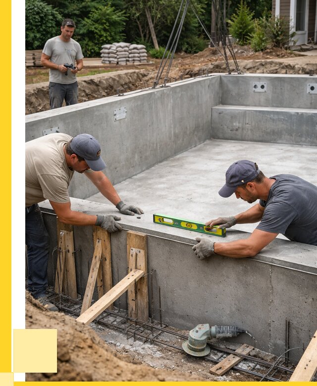 Монтаж чаши бассейна в Луге под ключ от 257750 р., ЭриданЛга