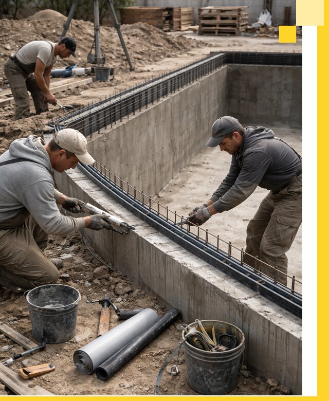 Качественный монтаж чаши бассейна в Луге под ключ с гарантией