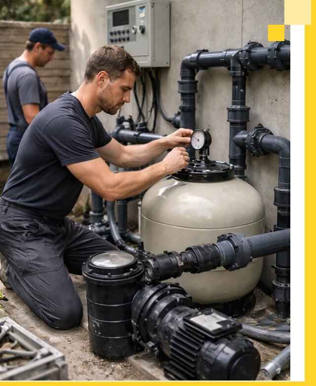 Поставка и монтаж фильтровального оборудования для бассейнов в Луге