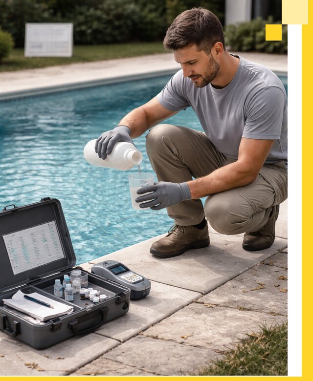 Профессиональная дезинфекция воды в бассейне в Луге