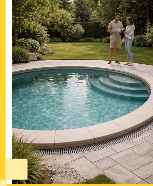 Круглые каркасные бассейны купить в Луге от 257750 р. | ЭриданЛга