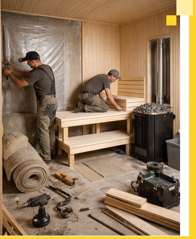 Проекты саун под ключ в Луге дизайн и строительство