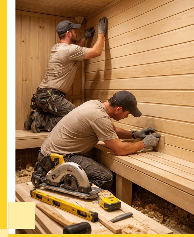 Обшивка саун вагонкой в Луге от 2578 р. | ЭриданЛга