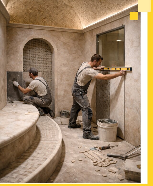 Проектирование и строительство саун с хамамом под ключ в Луге