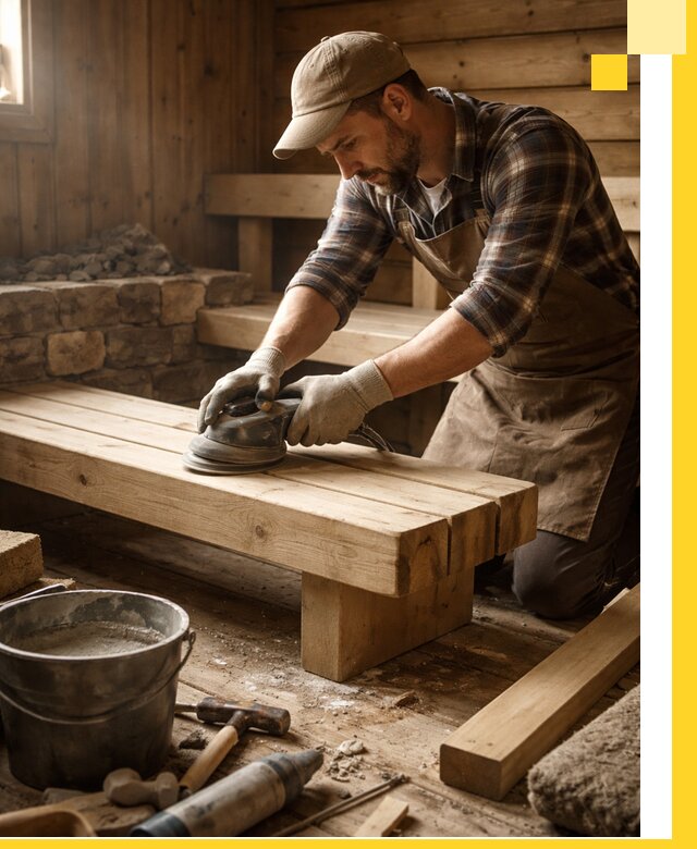 Ремонт бань под ключ в Луге с гарантией качества и сроков