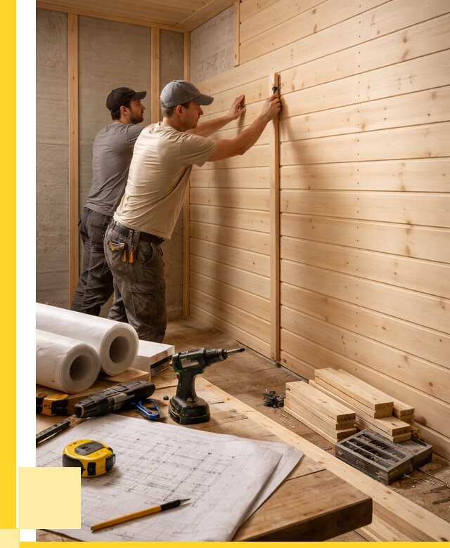 Обшивка бани вагонкой в Луге от 1237 р., ЭриданЛга