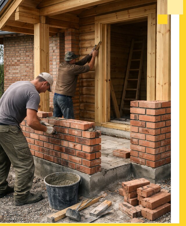 Строительство кирпичных бань под ключ в Луге с гарантией качества