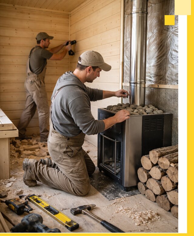 Строительство деревянных бань под ключ в Луге проекты и монтаж