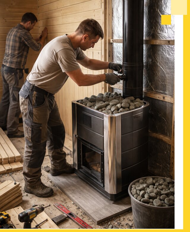 Проектирование и строительство парилок для бани в Луге под ключ