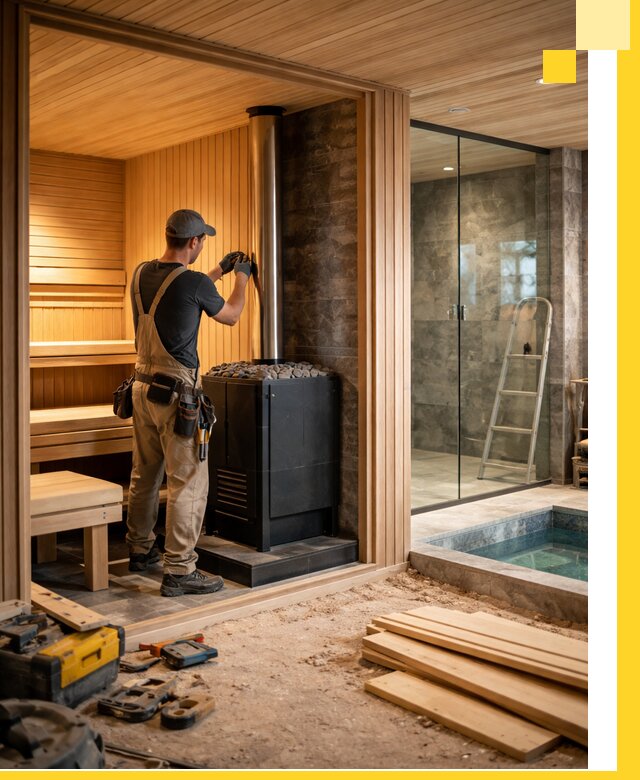 Полное строительство банных комплексов под ключ в Луге