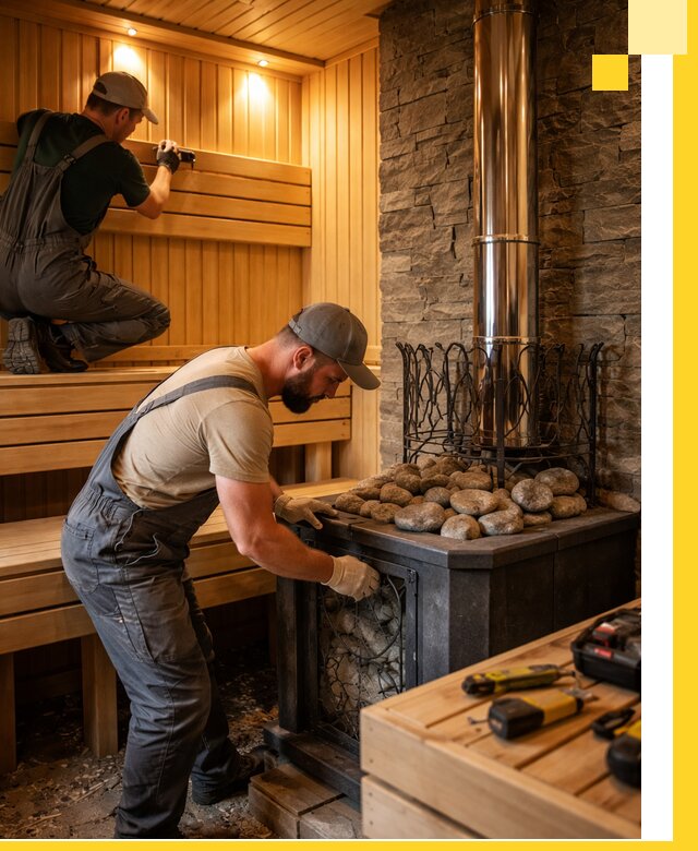 Комплексный дизайн бань, саун и зон отдыха в Луге