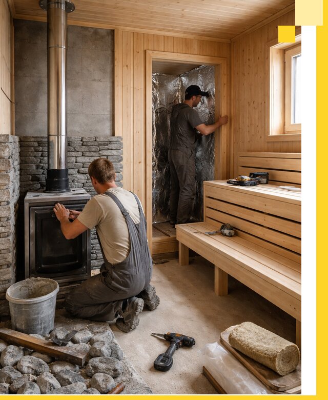 Строительство и изготовление бань под ключ в Луге