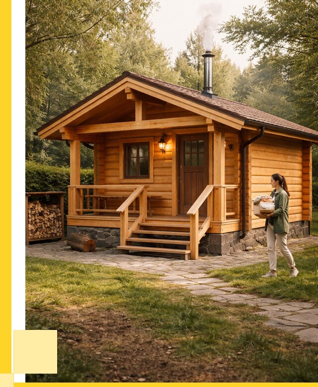 Купить баню под ключ в Луге от 670150 р. | ЭриданЛга