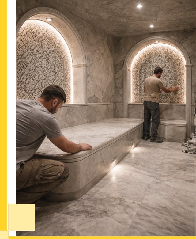 Турецкие бани под ключ в Луге от 257750 р. | ЭриданЛга