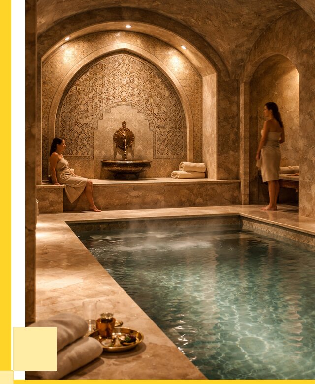 Хамам с бассейном под ключ в Луге от 876350 р. | ЭриданЛга