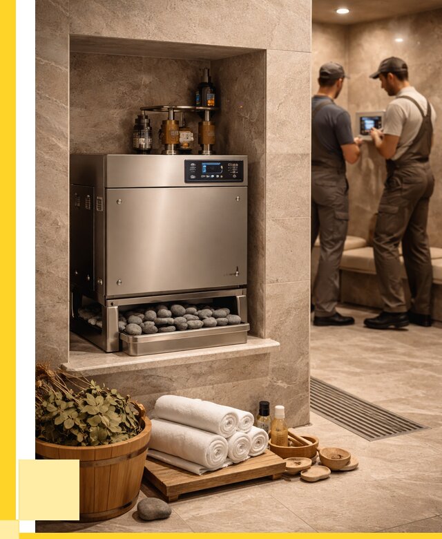 Парогенераторы для хамама в Луге от 77325 р. | ЭриданЛга