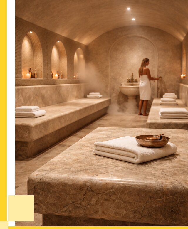 Лежаки для хамама в Луге под ключ от 36085 р. | ЭриданЛга