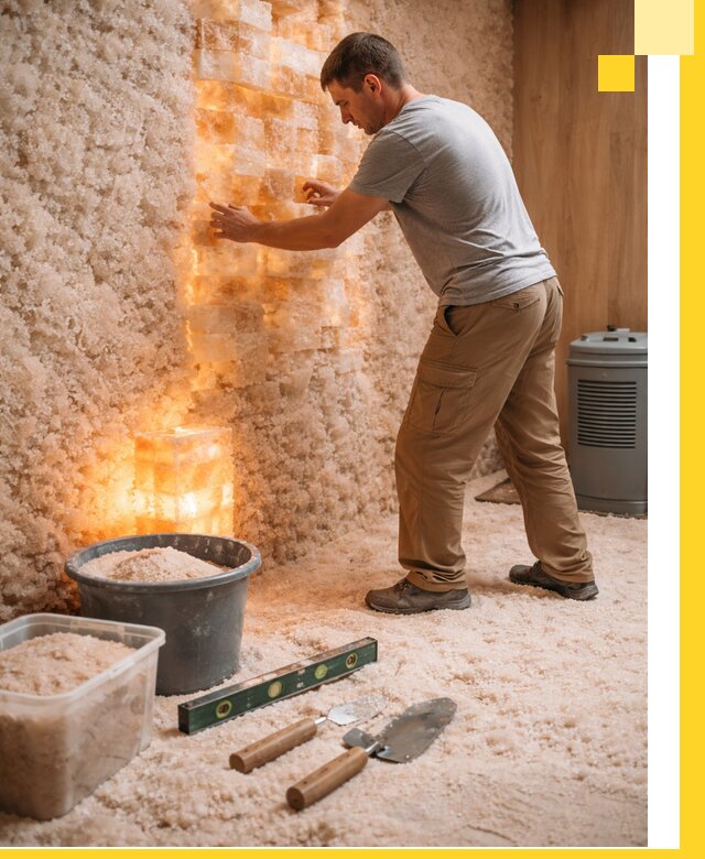 Проектирование и монтаж соляных комнат в Луге под ключ