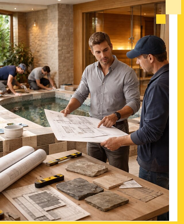 Проектирование SPA зон под ключ в Луге с инженерией